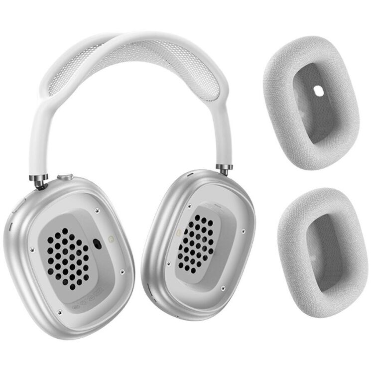 Беспроводные наушники Hoco W58 - Silver: фото 3 из 7