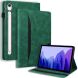 Чехол Deexe Business Style для Samsung Galaxy Tab S9 FE / Tab S10 Lite / Tab S10 FE - Green (338937G). Фото 1 з 13
