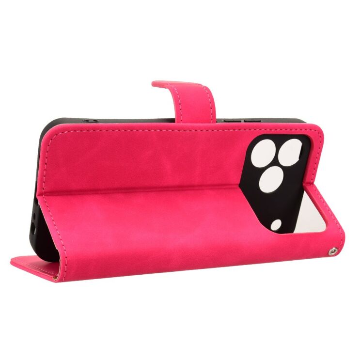 Чехол Deexe Classic Wallet для TECNO Spark 50 - Rose: фото 4 из 6