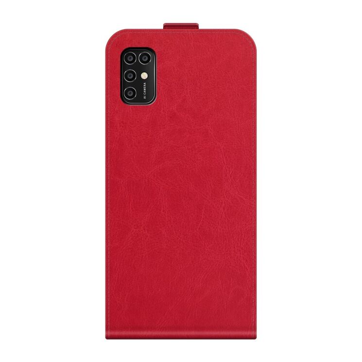 Чехол Deexe Flip Case для ZTE Blade V2020 Smart - Red: фото 3 из 11
