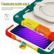 Чехол Deexe Grip Kickstand для Xiaomi Pad 7 / 7 Pro - Colorful Pink (369028CP). Фото 16 из 21