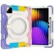 Чехол Deexe Grip Kickstand для Xiaomi Pad 7 / 7 Pro - Colorful Pink (369028CP). Фото 5 из 21