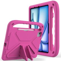 Чехол Deexe KickStand Cover для Apple iPad Pro 11 (2024) / Air 11 (2024) - Rose: фото 1 из 7