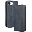 Чехол Deexe Retro Style для Apple iPhone 16e - Blue (376451L)