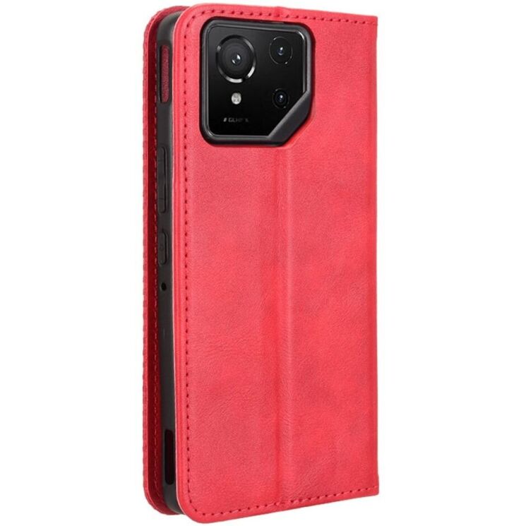 Чехол Deexe Retro Style для ASUS ROG Phone 9 / 9 Pro - Red: фото 6 из 7