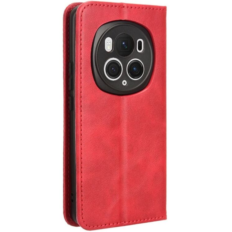 Чохол Deexe Retro Style для Honor Magic 6 Pro - Red: фото 6 з 7