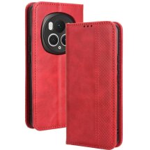 Чохол Deexe Retro Style для Honor Magic 6 Pro - Red: фото 1 з 7