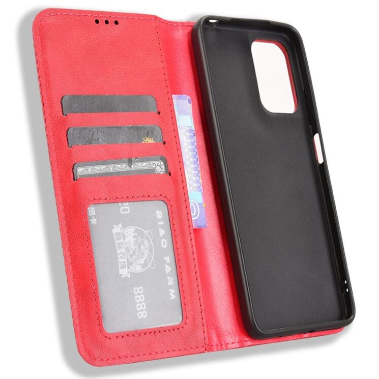 Чехол Deexe Retro Style для Motorola Moto G05 / Moto E15 - Red: фото 4 из 7