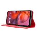 Чехол Deexe Retro Style для Motorola Moto G05 / Moto E15 - Red (372703R). Фото 3 из 7