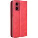 Чехол Deexe Retro Style для Motorola Moto G05 / Moto E15 - Red (372703R). Фото 6 из 7