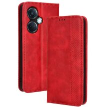 Чехол Deexe Retro Style для OnePlus Nord CE 3 - Red: фото 1 из 6