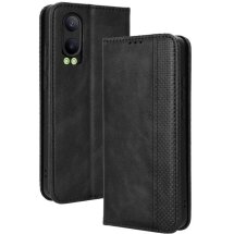 Чехол Deexe Retro Style для OnePlus Nord CE 4 Lite - Black: фото 1 из 7