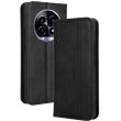 Чохол Deexe Retro Style для Realme 13 Pro / 13 Pro Plus - Black (376103B)