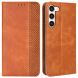 Чохол Deexe Retro Style для Samsung Galaxy S23 (S911) - Brown (321303Z). Фото 1 з 8