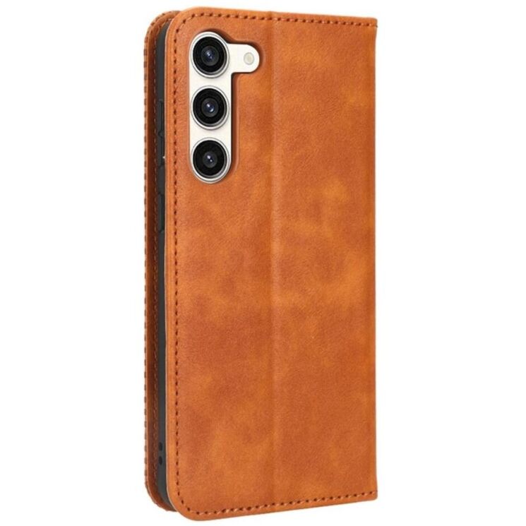 Чохол Deexe Retro Style для Samsung Galaxy S23 (S911) - Brown: фото 7 з 8