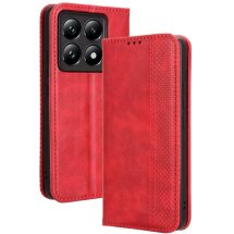 Чехол Deexe Retro Style для Xiaomi 14T Pro - Red: фото 1 из 7