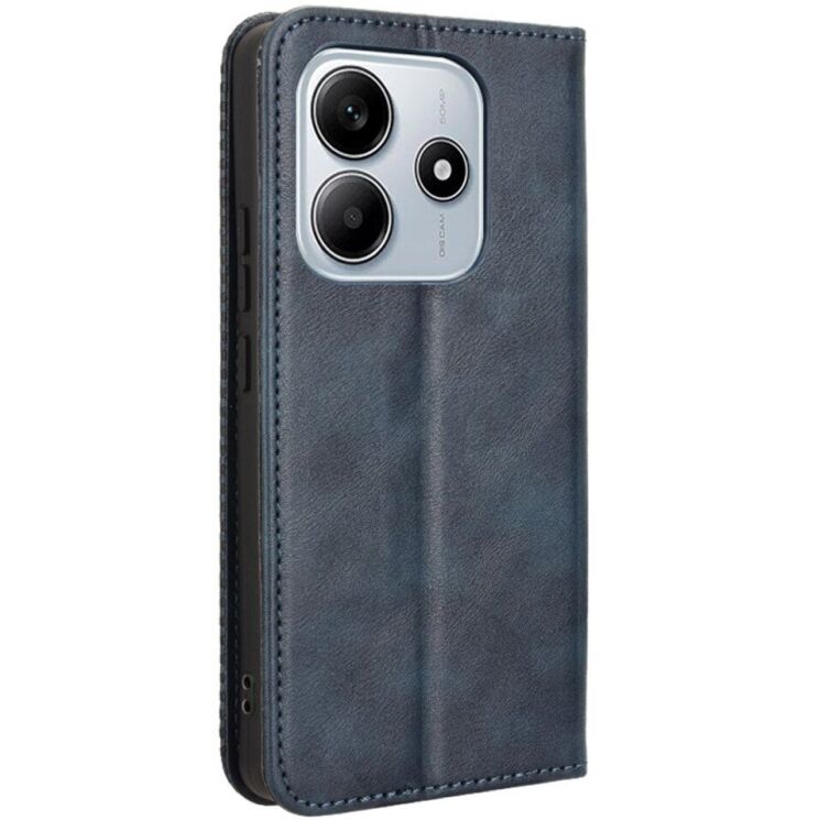 Чехол Deexe Retro Style для Xiaomi Redmi Note 14 5G - Blue: фото 3 из 7