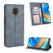 Чехол Deexe Retro Style для Xiaomi Redmi Note 9 Pro Max / Redmi Note 9 Pro / Redmi Note 9s - Blue (266408L). Фото 1 из 11
