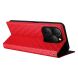 Чехол Deexe Rhombus Book для Blackview Shark 9 - Red (374200R). Фото 4 из 10