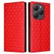 Чехол Deexe Rhombus Book для Blackview Shark 9 - Red (374200R). Фото 1 из 10