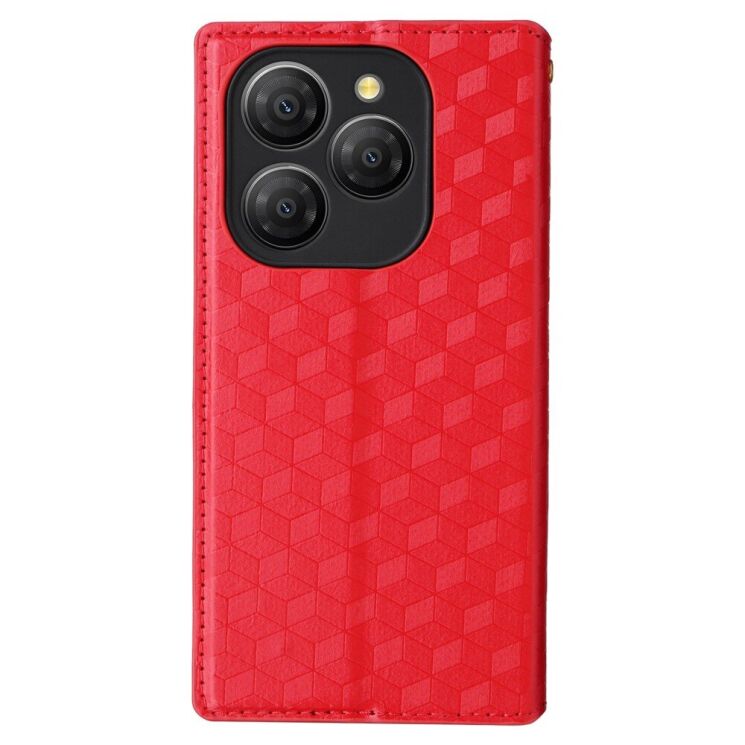 Чехол Deexe Rhombus Book для Blackview Shark 9 - Red: фото 8 из 10