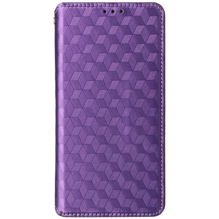 Чохол Deexe Rhombus Book для Motorola Edge 50 Fusion - Purple: фото 7 з 9