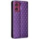 Чохол Deexe Rhombus Book для Motorola Edge 50 Fusion - Purple (354256V). Фото 9 з 9