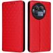 Чехол Deexe Rhombus Book для Realme GT 8 Pro - Red (404900R). Фото 1 з 8
