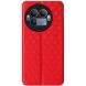 Чехол Deexe Rhombus Book для Realme GT 8 Pro - Red (404900R). Фото 8 з 8