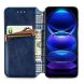 Чехол Deexe Rhombus Wallet для HMD Pulse Pro - Blue (354516L). Фото 2 из 6