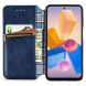 Чехол Deexe Rhombus Wallet для Infinix Hot 40i - Blue (345022L). Фото 2 из 6