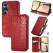 Чехол Deexe Rhombus Wallet для Realme C65 - Red (353930R). Фото 6 из 9