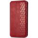 Чехол Deexe Rhombus Wallet для Realme C65 - Red (353930R). Фото 4 из 9