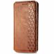 Чехол Deexe Rhombus Wallet для Samsung Galaxy A06 (A065) - Brown (365117Z). Фото 4 из 6