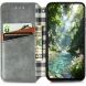 Чехол Deexe Rhombus Wallet для Samsung Galaxy S26 FE - Grey (412727H). Фото 2 из 6