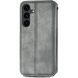 Чехол Deexe Rhombus Wallet для Samsung Galaxy S26 FE - Grey (412727H). Фото 5 из 6