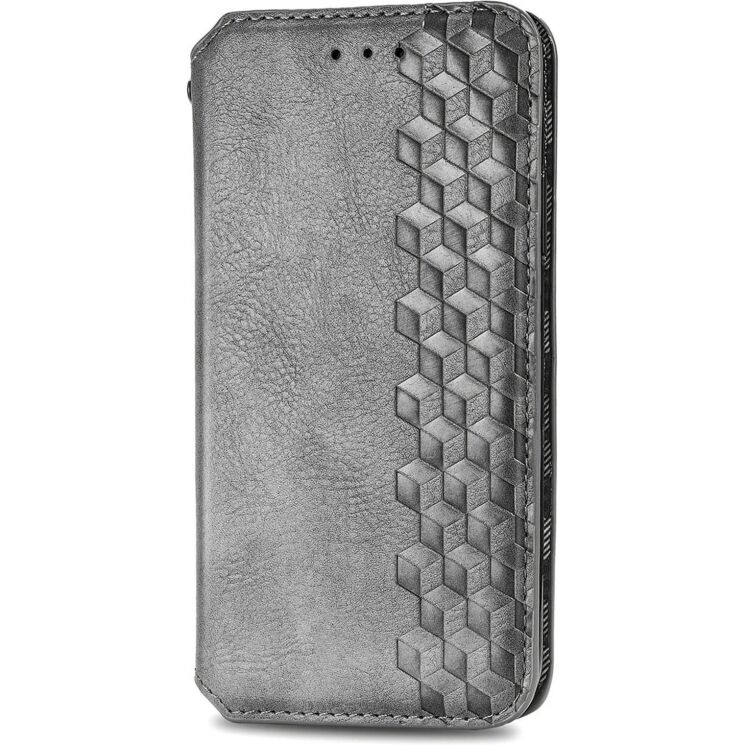 Чехол Deexe Rhombus Wallet для Samsung Galaxy S26 FE - Grey (412727H) Чехол Deexe Rhombus Wallet для Samsung Galaxy S26 FE - Grey: фото 4 из 6