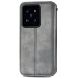 Чехол Deexe Rhombus Wallet для Xiaomi 14T Pro - Grey (365602H). Фото 5 из 9