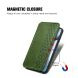 Чохол Deexe Rhombus Wallet для Xiaomi 17T - Black (408822B). Фото 6 з 8