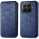 Чохол Deexe Rhombus Wallet для Xiaomi 17T - Blue (408822L). Фото 2 з 8