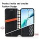Чохол Deexe Rhombus Wallet для Xiaomi 17T - Black (408822B). Фото 5 з 8