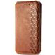 Чохол Deexe Rhombus Wallet для Xiaomi Redmi Note 15 Pro 5G - Brown (405064Z). Фото 5 з 11