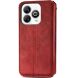 Чохол Deexe Rhombus Wallet для ZTE Blade A75 - Red (361512R). Фото 5 з 9