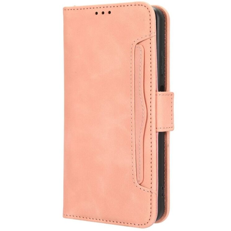 Чехол Deexe Wallet Stand для Honor 90 Lite - Pink: фото 5 из 7