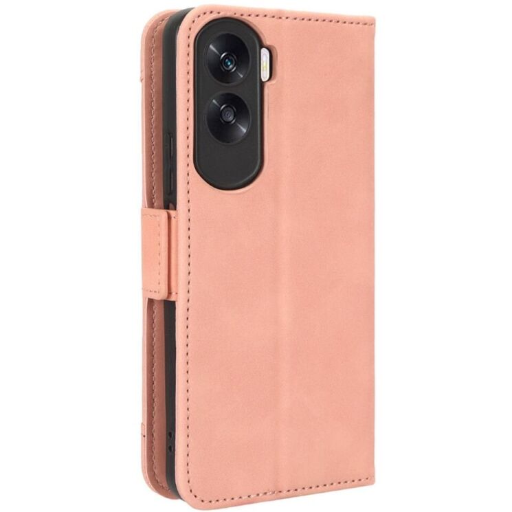 Чехол Deexe Wallet Stand для Honor 90 Lite - Pink: фото 6 из 7