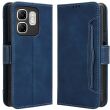 Чехол Deexe Wallet Stand для Infinix Smart 9 (X6532) / Hot 50i (X6531) - Blue (366502L)