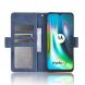 Чохол-книжка з кишеньками Deexe Wallet Stand для Motorola Moto E7 Plus / Moto G9 Play - Blue (268507L). Фото 5 з 12