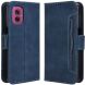 Чехол Deexe Wallet Stand для Motorola Moto G55 - Blue (366107L). Фото 1 из 7