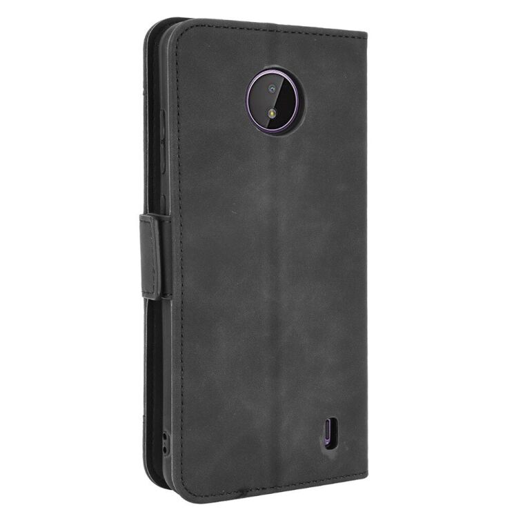 Чохол Deexe Wallet Stand для Nokia C10 / C20 - Black: фото 3 з 15