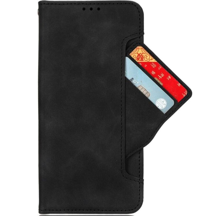 Чехол Deexe Wallet Stand для OnePlus Nord N30 SE - Black: фото 2 из 7